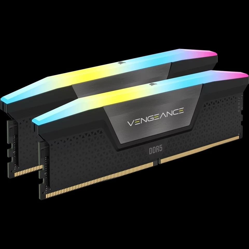 CORSAIR Vengeance RGB 32GB (2 x 16GB) 288-Pin PC RAM DDR5 6000mhz Desktop Memory - Image 1 of 1