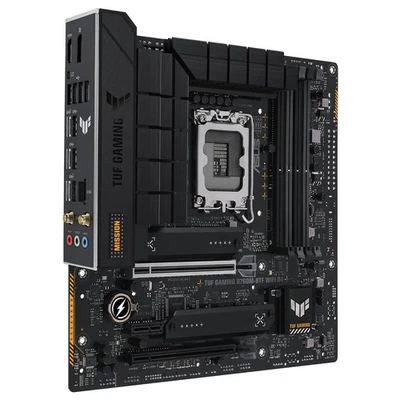 Placa madre ASUS TUF GAMING B760M-BTF WIFI D4 LGA 1700 DDR4 M-ATX con BIOS... - Imagen 1 de 4
