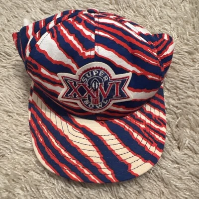 Zubaz Super Bowl XXVI RARE Hat - Image 1 of 4
