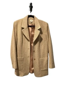 VIntage WOOL Women's Short Coat Size Sz 14 Neiman Marcus H112 - Picture 1 of 9