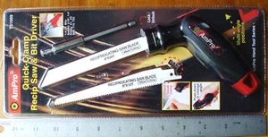 AmPro Quick-clamp Reciprocating Saw & Screw Bit Driver + 2 blades for wood metal - Bild 1 von 1