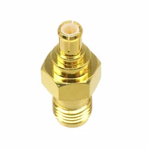 1pce SMA Female Jack to MCX Male Plug RF Coaxial Adapter Connector Straight - Picture 1 of 4