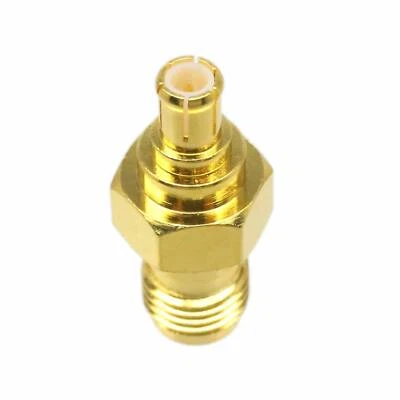 1pce SMA Female Jack to MCX Male Plug RF Coaxial Adapter Connector Straight - Image 1 of 4