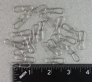 SIZE #4 Duo Lock Snaps 50 Count Pack Stainless Steel USA MADE Fishing Tackle - Picture 1 of 6