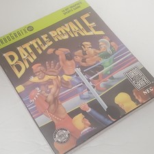 Battle Royale TurboGrafx-16 1990 Brand New Sealed Shelf Wear Slight Crushed Back