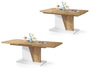 Couchtisch Kaffeetisch Wohnzimmertisch Noel mit Einlegeplatte Ausziehbar 05 - Bild 1 von 79