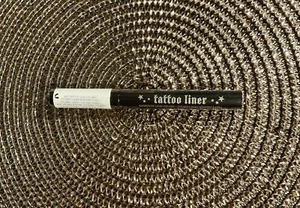 Liquid Eyeliner Kat Von D Tattoo Liner Waterproof Trooper Black Travel Size NEW - Picture 1 of 3