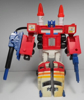 TRANSFORMERS 1994 G2 EUROPE COMBAT HEROES SURESHOT OPTIMUS PRIME 100% COMPLETE - Image 1 of 4