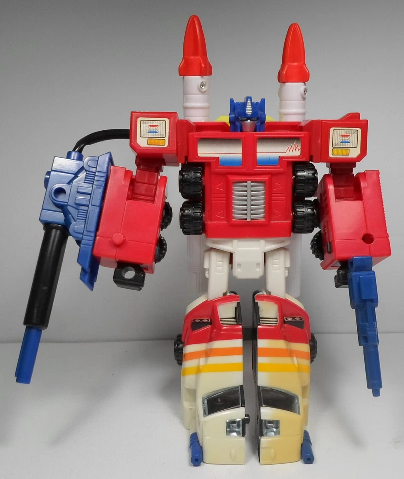 TRANSFORMERS 1994 G2 EUROPE COMBAT HEROES SURESHOT OPTIMUS PRIME 100% COMPLETE - Image 1 of 4