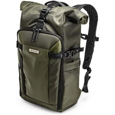 Vanguard VEO Select 43RB GR Roll-Top Backpack Green   VGBVEOSEL43RBGR - Image 1 of 4