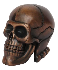 Metall Totenkopf Bleistiftspitzer - Büro / Home Schreibtisch Ornament Gothic - Bild 1 von 2