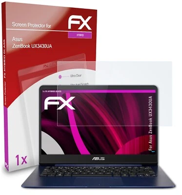 atFoliX Pellicola Vetro per Asus ZenBook UX3430UA 9H Armatura di protezione - Immagine 1 di 4