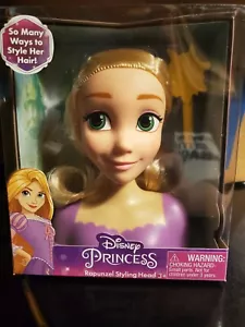 Mini testa styling principessa Disney Rapunzel da acconciatura aggrovigliata con spazzola NUOVA - Foto 1 di 2