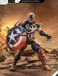 Captain America Venom 7 in Collectible Figure with stand New