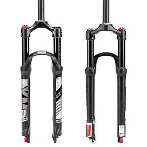 BUCKLOS 26" MTB Luftfedergabel Zugstufe 120mm Federweg QR 1-1/8 Fahrradgabel - Bild 1 von 11
