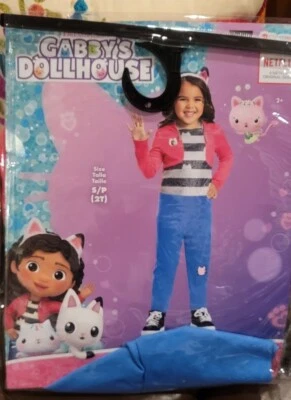 Gabby's Casa de Muñecas Clásico Mono Orejas Niñas Niño Halloween Disfraz 2T Pequeño  Foto 1 de 4