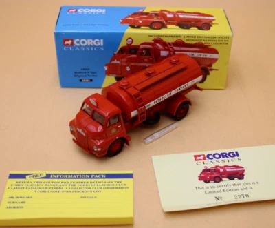 1/50 Bedford S Tanker Esso Corgi  Classics 20201 Neuf Edition limitée camion - Photo 1/4