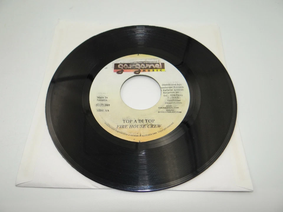 Buju Banton Top A Di Top Fire House Crew Gargamel Music Vinyl - Image 1 of 2
