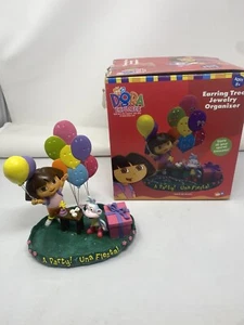 Dora the Explorer Earring Tree Jewelry Holder And Box Nick Jr. - Picture 1 of 11