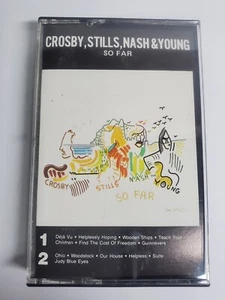 Crosby, Stills, Nash And Young - So Far (Cassette, 1974) Atlantic - Picture 1 of 5