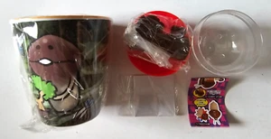 Nameko Mushroom Touch Detective Collection Cup & Gashapon Japan Anime 2 Pcs. - Picture 1 of 2