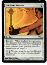 1x MTG Isochron Scepter [MP], Mirrodin (Item #5677)
