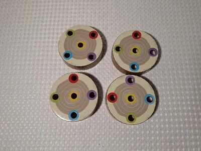 Sneaky Snacky Squirrel Game Replacement Pieces Parts 4 Plastic Stumps - Image 1 of 4