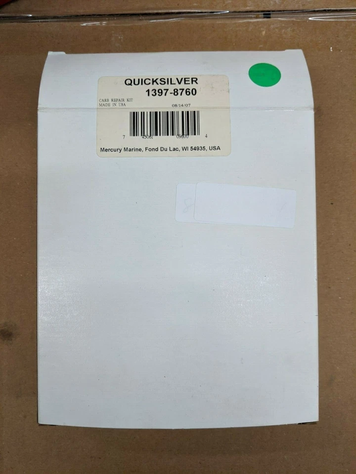 1397 8760 CARBURETOR KIT - Image 1 of 1
