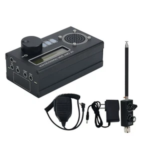 Czarny 8-pasmowy mini USDR USDX HF QRP SDR Transceiver SSB / CW Ptt Antena krótkofalowa - Zdjęcie 1 z 9