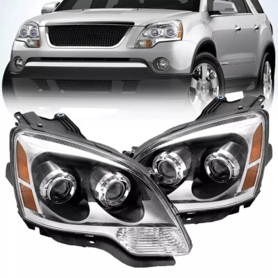 Juego de faros proyectores izquierda+derecha GMC Acadia 2007-2012 Foto 1 de 4