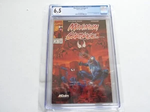 Maximum Carnage #1 CGC 6.5 ACLAMACIÓN Sorteo Promo 1994 Cómic Spider-Man Venom - Imagen 1 de 3