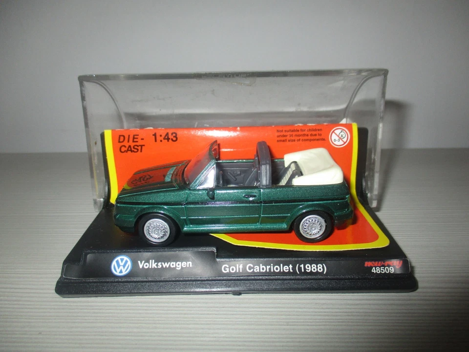 VOLKSWAGEN GOLF CABRIOLET 1988 COD.48509 NEW RAY SCALA 1:43 - Immagine 1 di 1