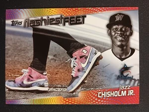 2022 Topps Flashiest Feet Jazz Chisholm Jr. #FF-7 - Bild 1 von 2