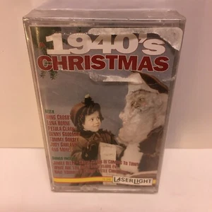 1940er Jahre Weihnachtsmusik Kassette Band neu/versiegelt verschiedene Crosby, Girlande, Geschenk - Bild 1 von 9