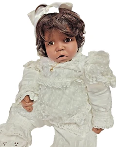 Carin Lossnitzer Gotz AA Dribble Baby Muñeca Negra Larene Hecha en Alemania Carlos - Imagen 1 de 14