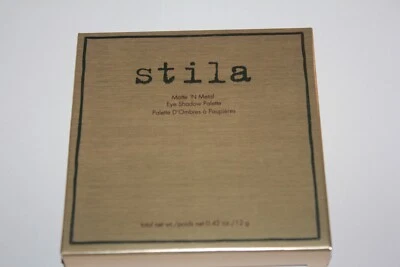 STILA~Matte'n Metal~Eye Shadow Palette~AUTHENTIC 100%~NEW/ In Box + Gift - Image 1 of 4