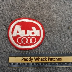 Oldtimer Audi Patch Auto Auto 70er 80er Autos Autorennen Arbeitsuniform W0 - Bild 1 von 2