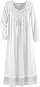 NWT Eileen West Gatsby Lace Nightgown - Picture 1 of 4