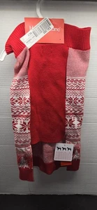 Holiday Lane Pet Dog Sweater XLarge Ravishing Red Fair Isle Snowflake Christmas - Picture 1 of 5