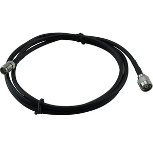 Cable de extensión de 1,5 M CLF200 RP-TNC macho a RP-TNC hembra dorado/níquel - Imagen 1 de 3