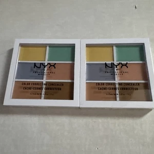 2 NYX PROFESSIONAL MAKEUP Color Correcting Concealer Palette 04 COLOR CORRECTING - Picture 1 of 2