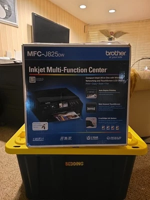 Impressora Jato de Tinta All-In-One Brother MFC-J825DW - NOVA EM FOLHA - Imagem 1 de 4