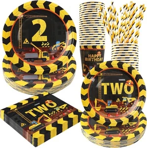 Construction Birthday Party Decorations, 120Pcs 2nd - Picture 1 of 7