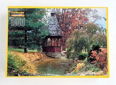 Rompecabezas Kodacolor RoseArt Casse-Tete 1000 piezas (2000) Jamison Garden, PA sellado Foto 1 de 4