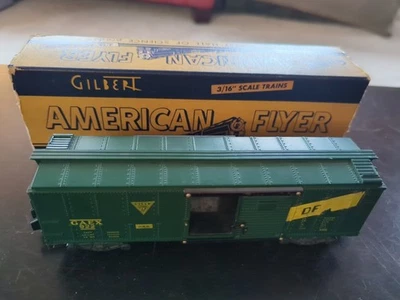 American Flyer S Gauge Collector Grade 1955 #922 GAEX Box Car In Orig. Box - Image 1 of 4