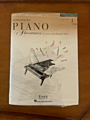 NEW FABER Accelerated Piano Adventures for Older Beginner 4 books pk BOOK 1 - Image 1 of 4