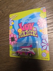 JOHNNY LIGHTNING WHITE LIGHTNING LUV MACHINE VOLKSWAGEN BEETLE BUG 881/1000 - Picture 1 of 2
