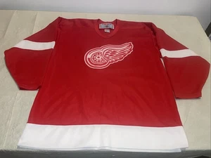 Camiseta deportiva Detroit Red Wings cm para hombre XL limpia vintage NHL 90 años 90 micrófono limpio - Imagen 1 de 5