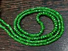 Tsavorite Green Garnet 3 mm Faceted Beads Rondelle Natural Gemstone beads Strand