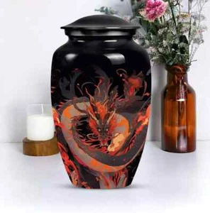 Urns for Human Ashes Dragon Urn Funeral Cremation Urn for Male and Female 220lb - Picture 1 of 4